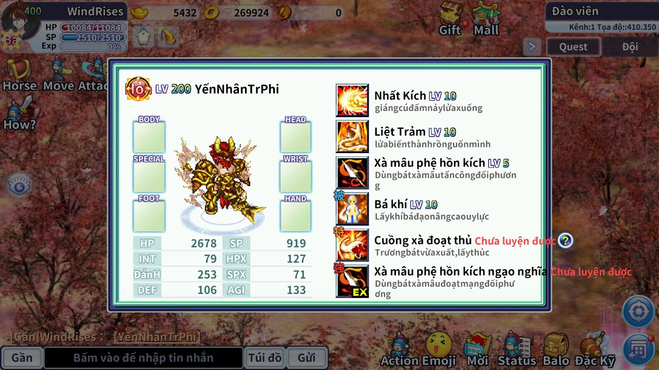 Skill - Yến Nh&acirc;n Trương Phi | TS Online Mobile