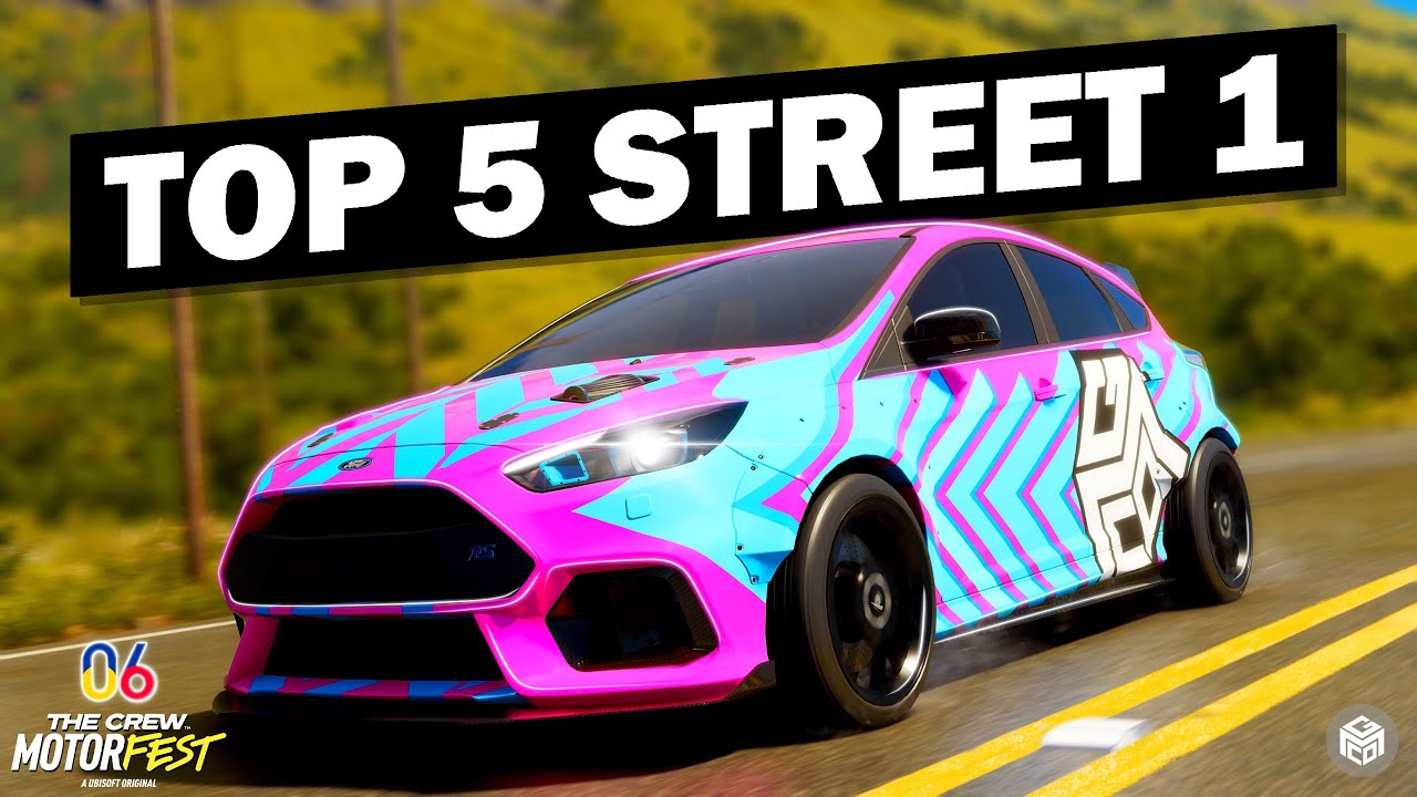 Top 5 STREET 1 CARS (Not Named 911 2.7) In Season 6 - The Crew Motorfest
