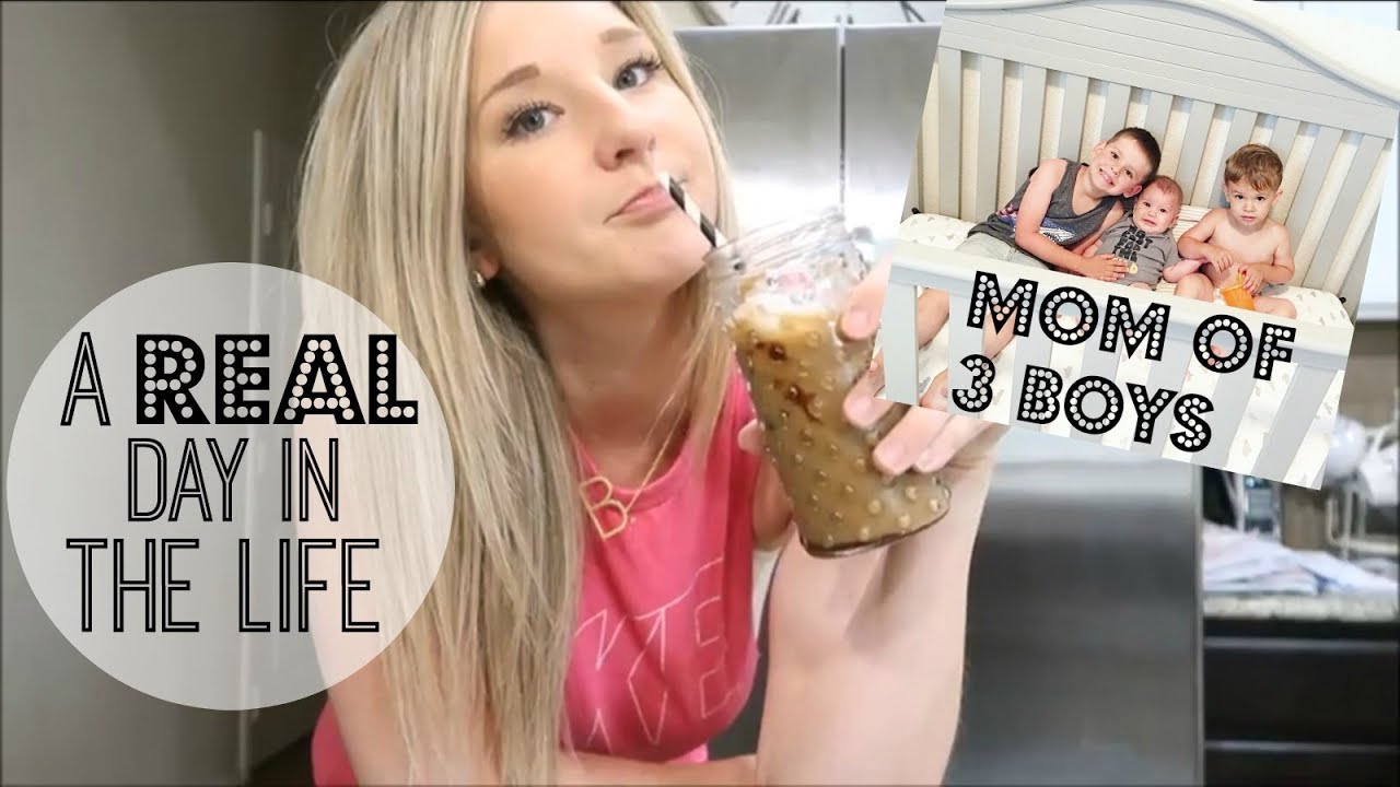 THE MOST REAL DAY IN THE LIFE VLOG YOU'LL EVER SEE | SAHM OF THREE BOYS