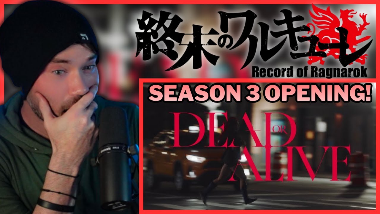 Вступительная заставка 3 сезона Record of Ragnarok - GLAY / Dead Or Alive | Реакция метал-вокалиста