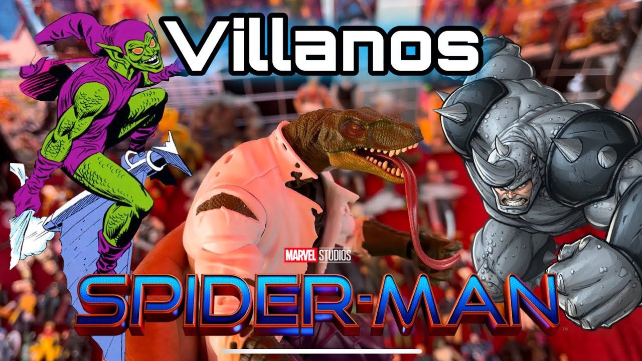 Villanos de Spiderman #shopping #marvel #parati #video