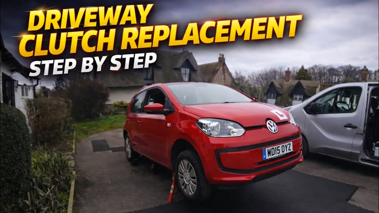 Volkswagen UP 1.0L Clutch Replacement- Full Step by Step Guide (2015)