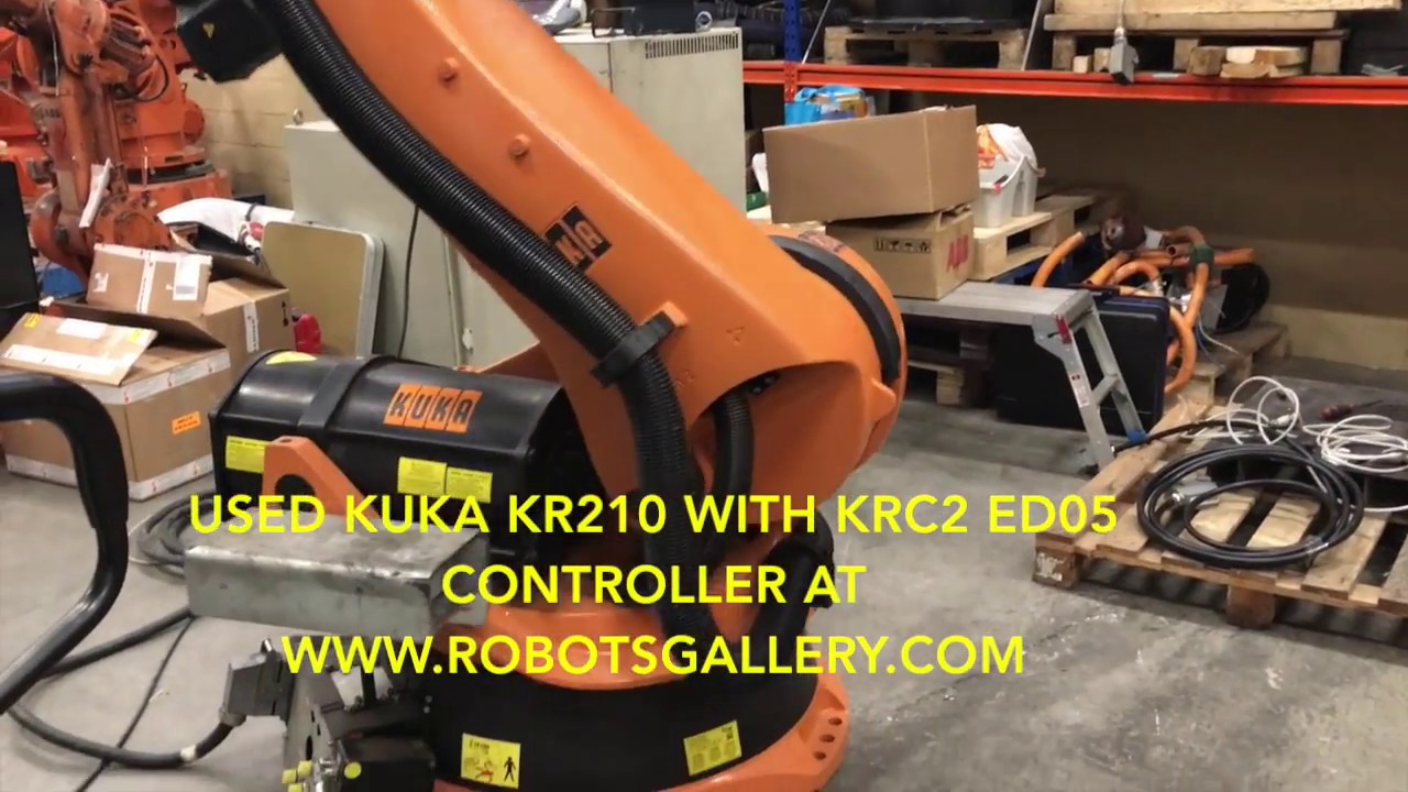 Used KUKA KR210 KRC2 Ed05 at www.RobotsGallery.com