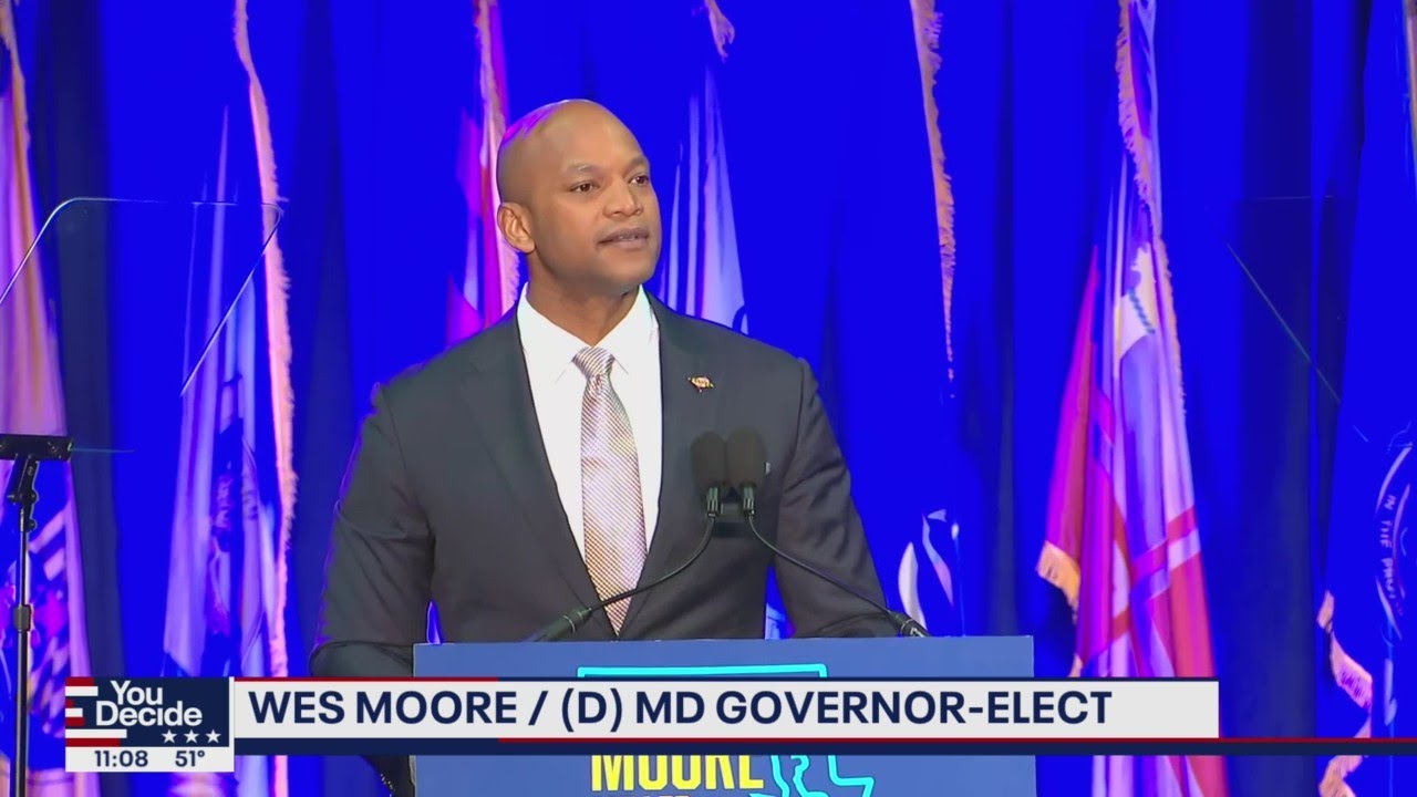 Wes Moore elected as Maryland's first Black governor | FOX 5 DC