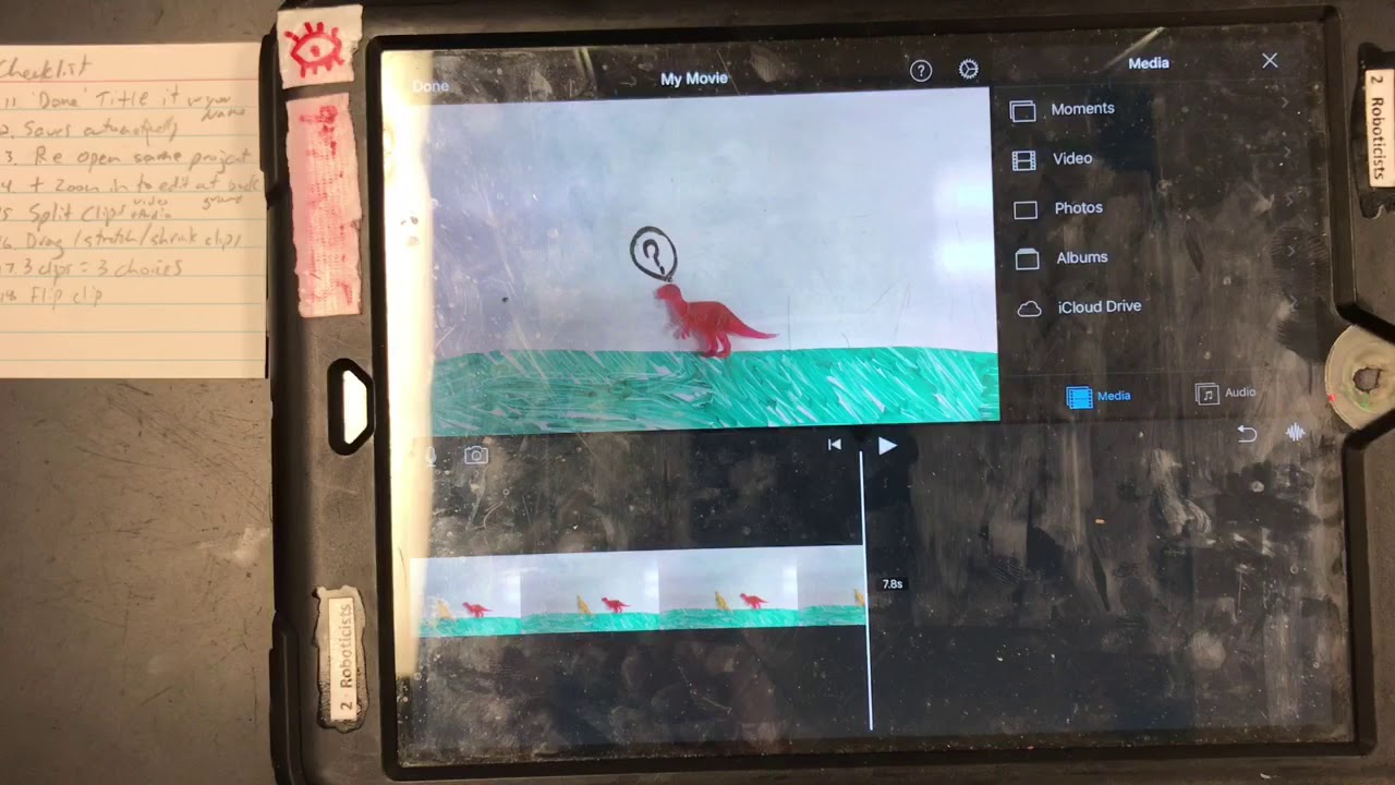 iMotion to iMovie Editing 101