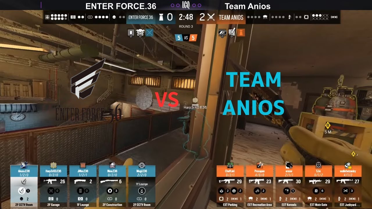 【Six Invitational 2026】 負けたら即終了の崖っぷち　ここから這い上がることができるか⁉　E36　VS　Team ANIOS　　【レインボーシックス】