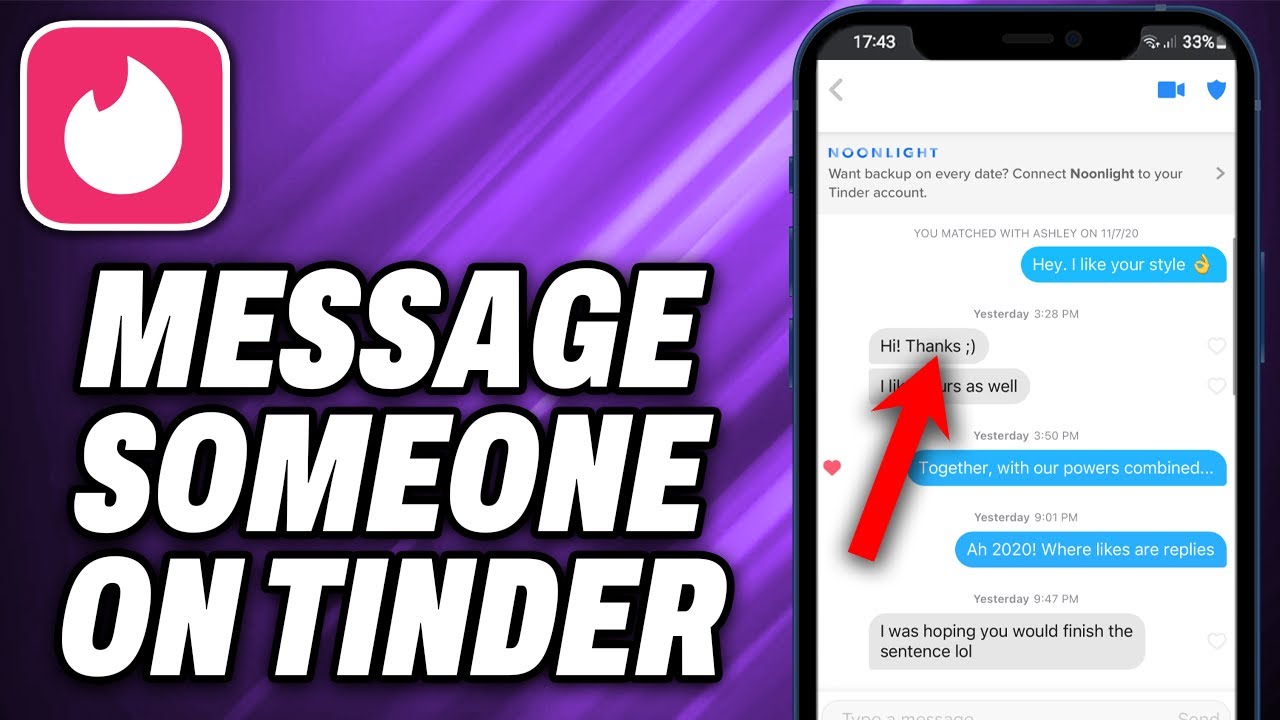 How To Message Someone on Tinder