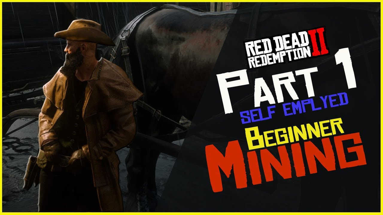Beginner Guide to Mining | Become Self Employed in RedM |  Part 1 | Red Dead RP | Yella Belly RP