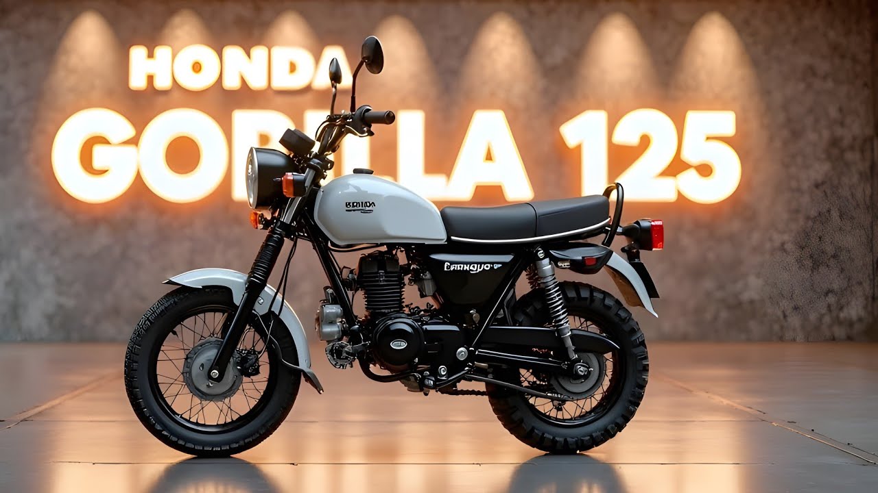 2025 Honda GORILLA 125 Finally Revealed – Small Size, BIG Surprise!