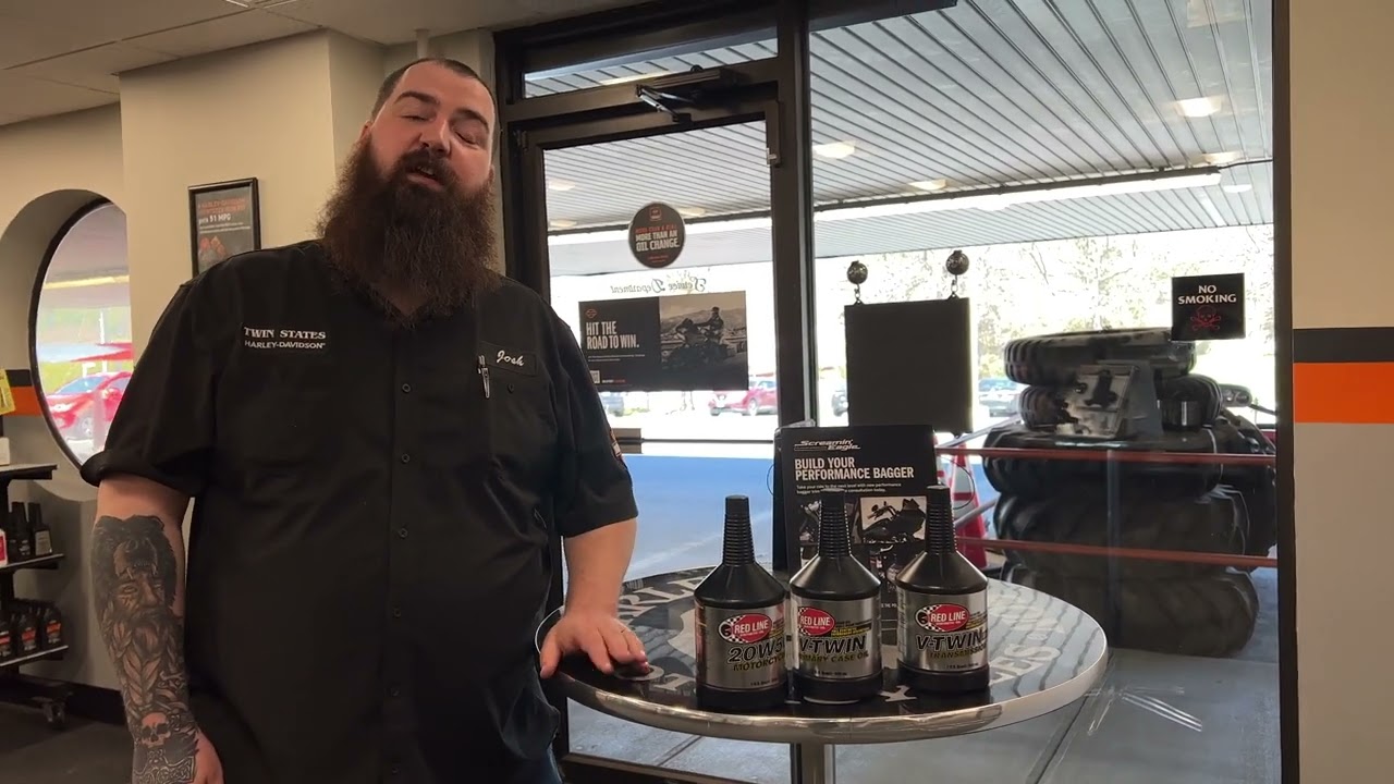Red Line Oil Products at Twin States Harley!
