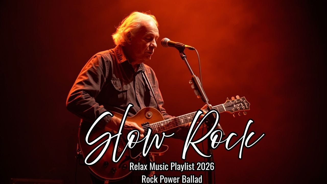 Emotional Slow Rock & Classic Rock Ballads, for Lonely Nights
