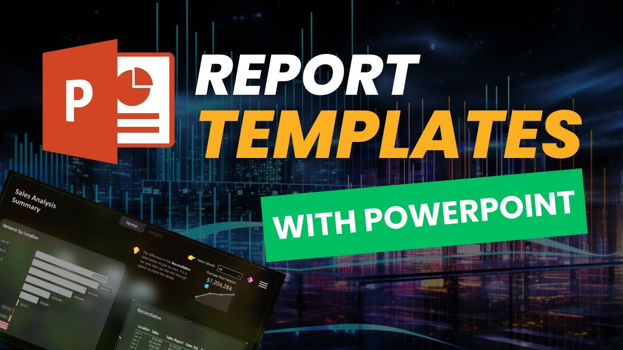 Create Beautiful Report Templates with PowerPoint