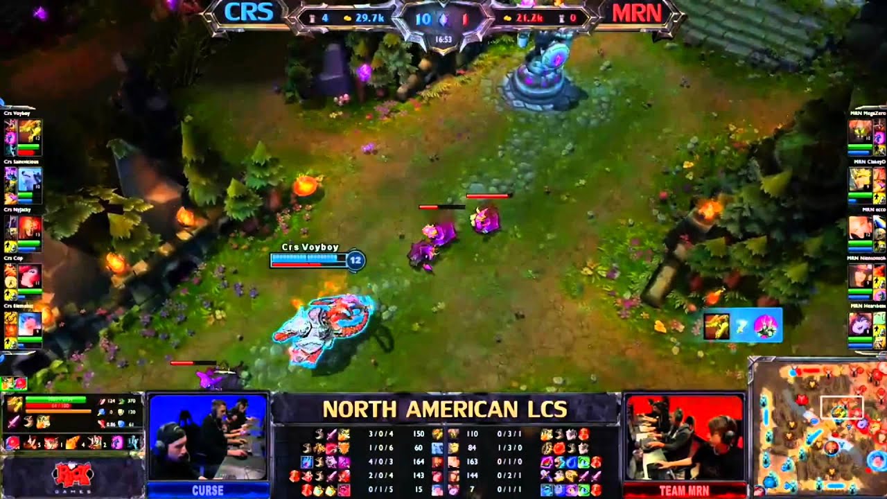 Cursre vs Team MRN LCS  NA W9D1 *** NO PAUSES NO EXTRA COMENTARY ***