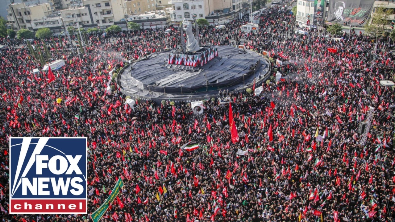 MILLIONS swarm Tehran for Khamenei funeral as anti-US chants fill streets