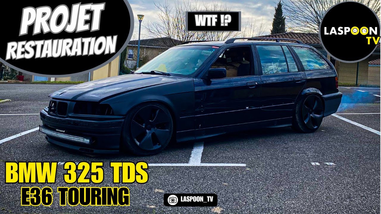 BMW 325 TDS E36 TOURING, une RESTAURATION diabolique ! 😈