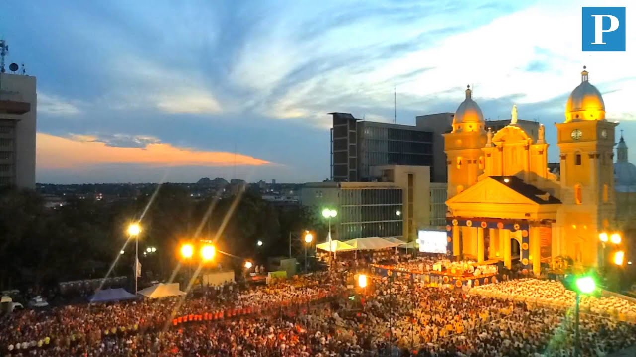 Zulianos reciben a &ldquo;La Chinita&rdquo;  en la tradicional bajada (Time Lapse)