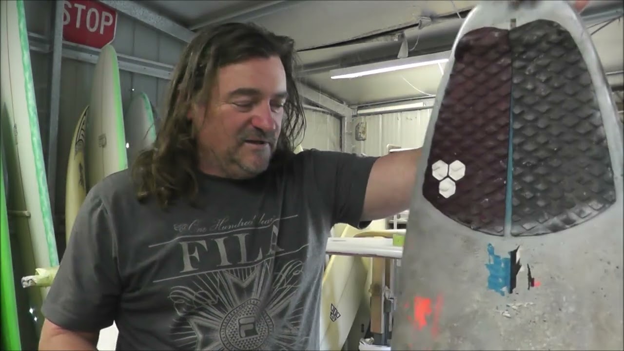 Why do I sand a painted surfboard