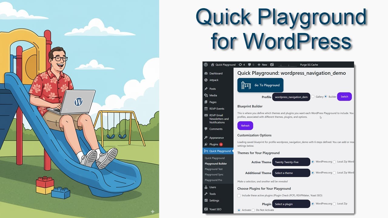 Intro to Quick Playground for WordPress