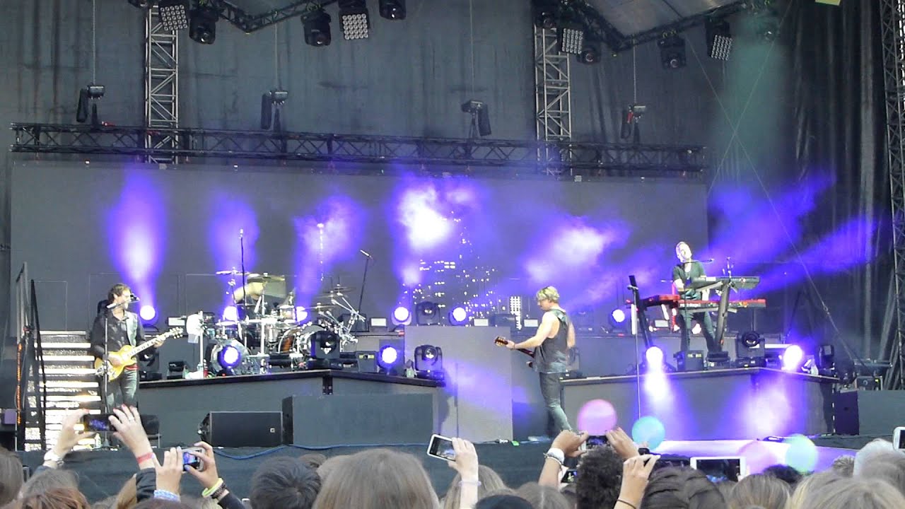 Sunrise Avenue - Funkytown - München munich Königsplatz - 19.06.15