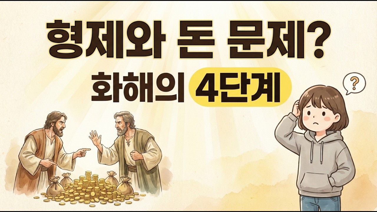 돈 때문에 형제자매와 사이가 나빠졌을 때 - 화해의 네 단계