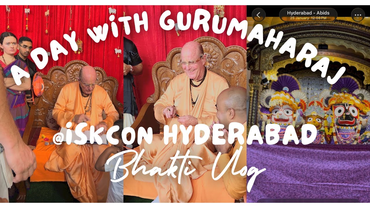 Bhakti Vlog | A day with GuruMaharaj | Radhe Radhe | 