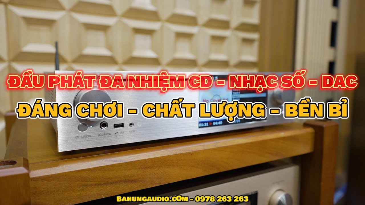 ĐẦU PHÁT ĐA NĂNG ĐÁNG CHƠI NHẤT TRONG PHÂN KHÚC - Cocktail Audio X45 CD - DAC - Music Server