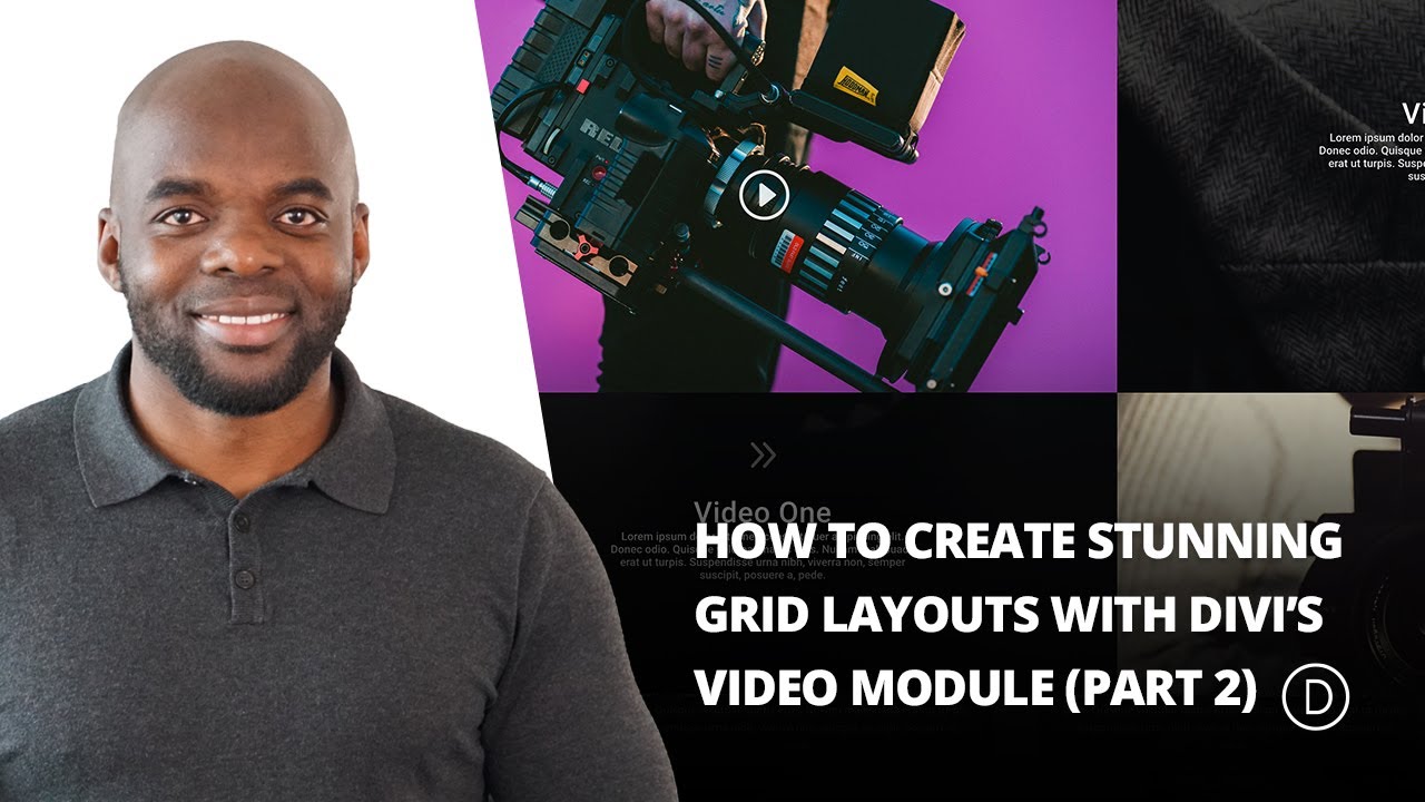 How to Create Stunning Grid Layouts with Divi’s Video Module (Part2)