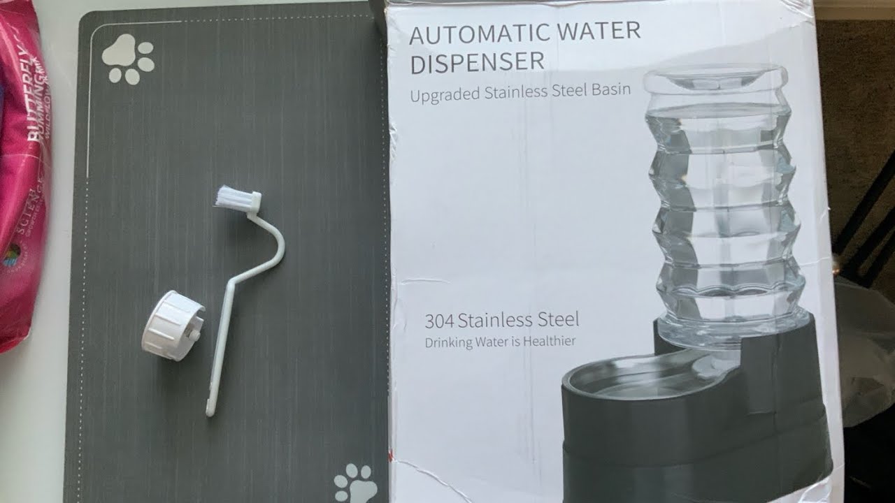 Automatic Dog Water Dispenser Review | RIZZARI 8L Stainless Steel Bowl (Amazon Find)