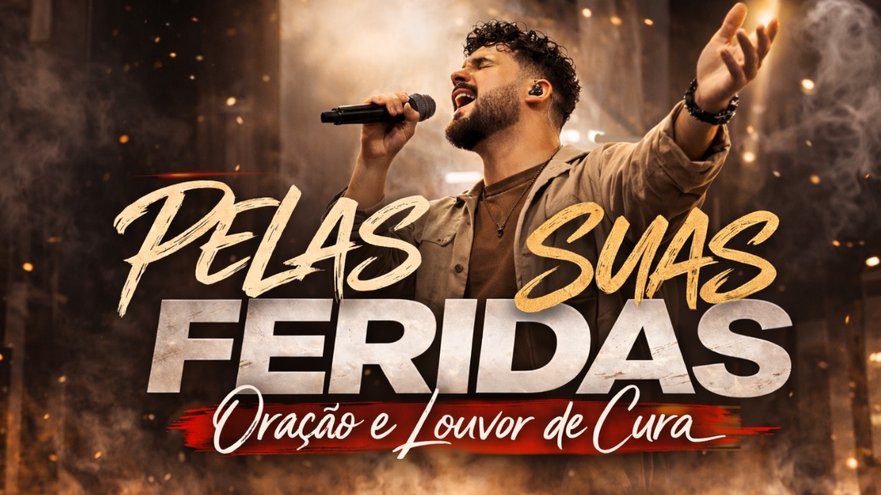 Oração de Cura + Louvor Poderoso | Pelas Suas Feridas Eu Fui Curado