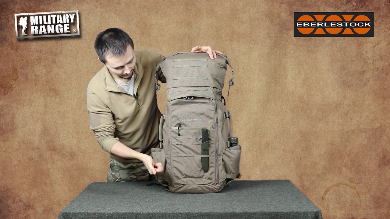 Batoh EBERLESTOCK F65 LITTLE BIG TOP - Military Range CZ/SK