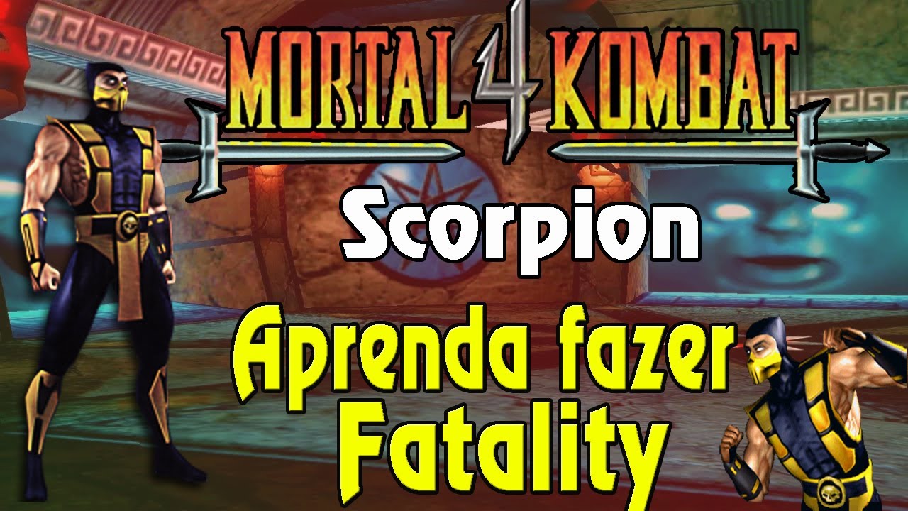 Aprenda como fazer fatality do Scorpion no Mortal Kombat 4 Ps1