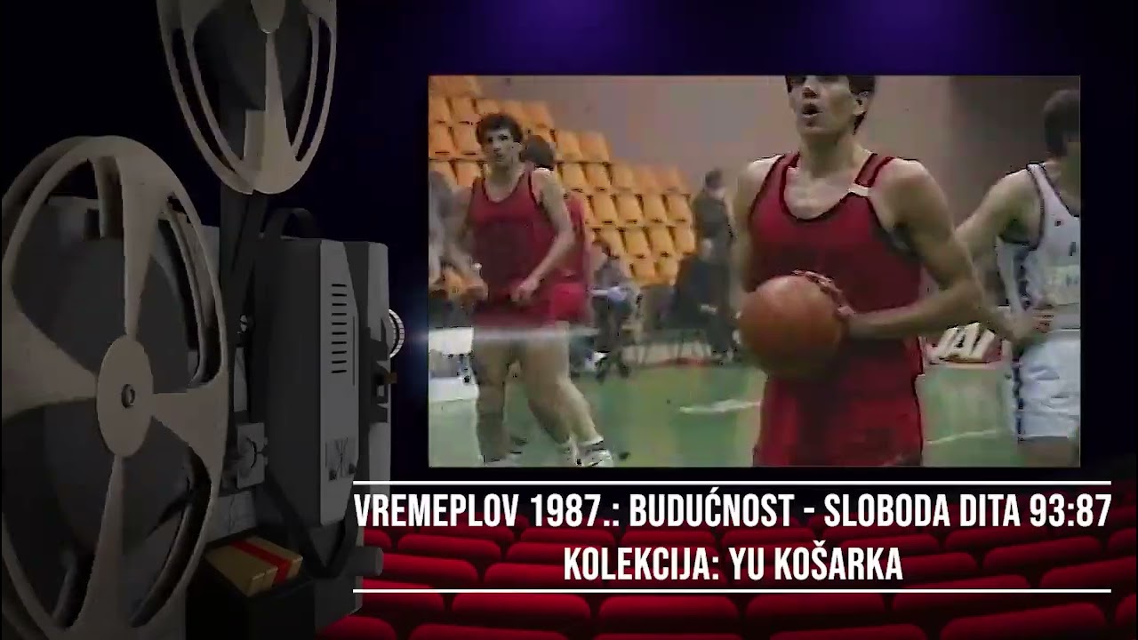 Vremeplov 1987: Budućnost - Sloboda Dita 93:87