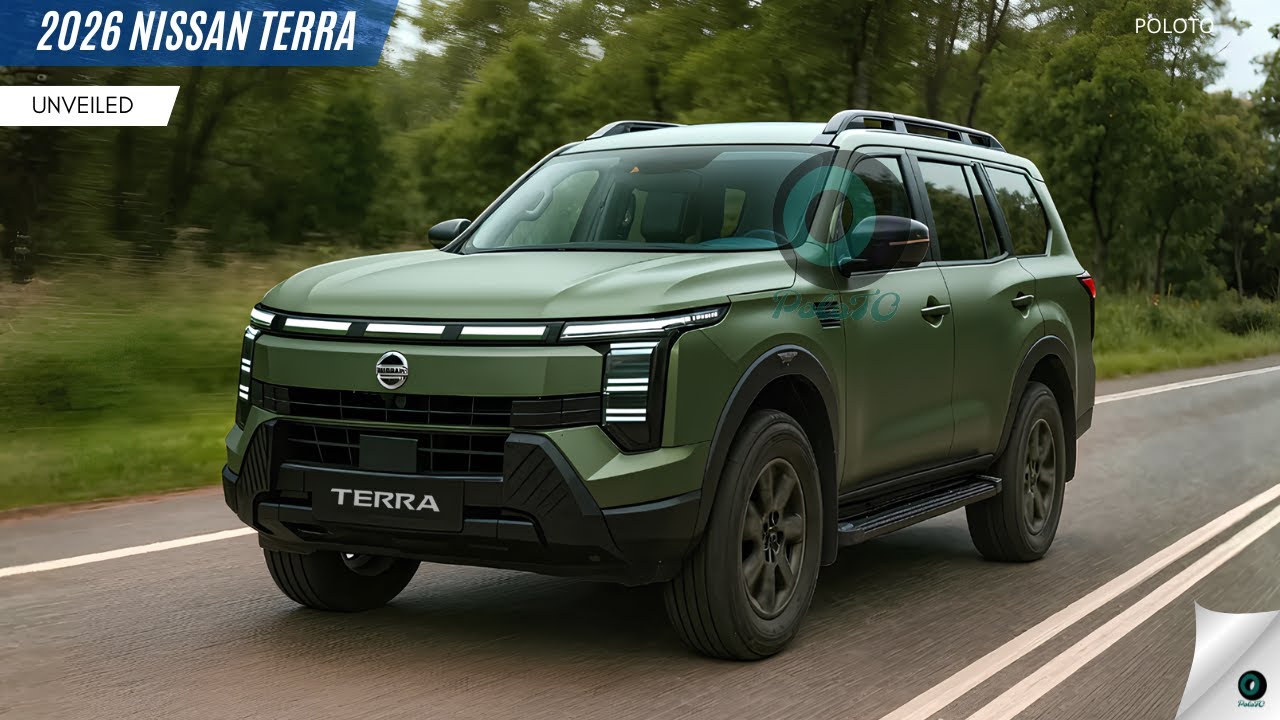 Представлен новый Nissan Terra 2026 года &mdash; элегантный и комфортабельный внедорожник!