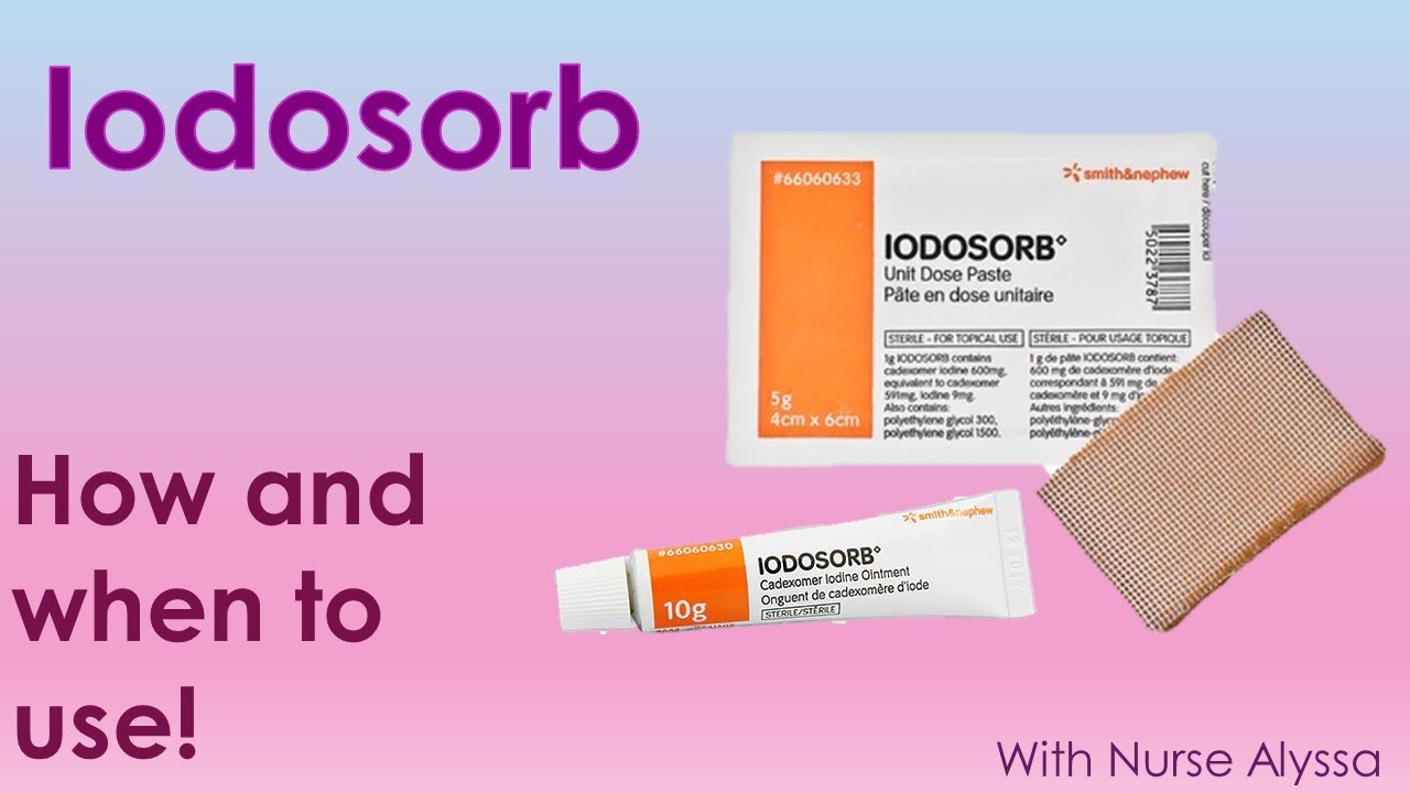 Iodosorb : when and how to use