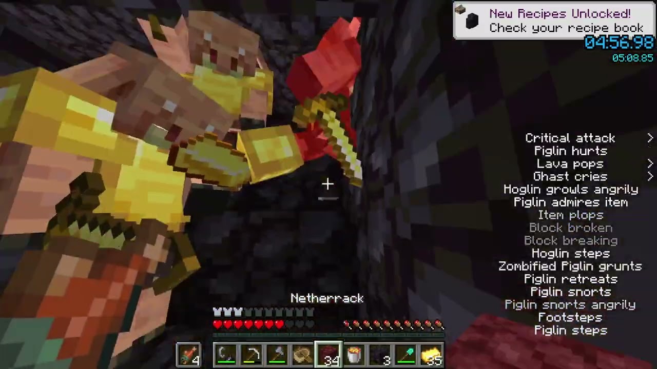 Minecraft 1.16 RSG sub 15 choke