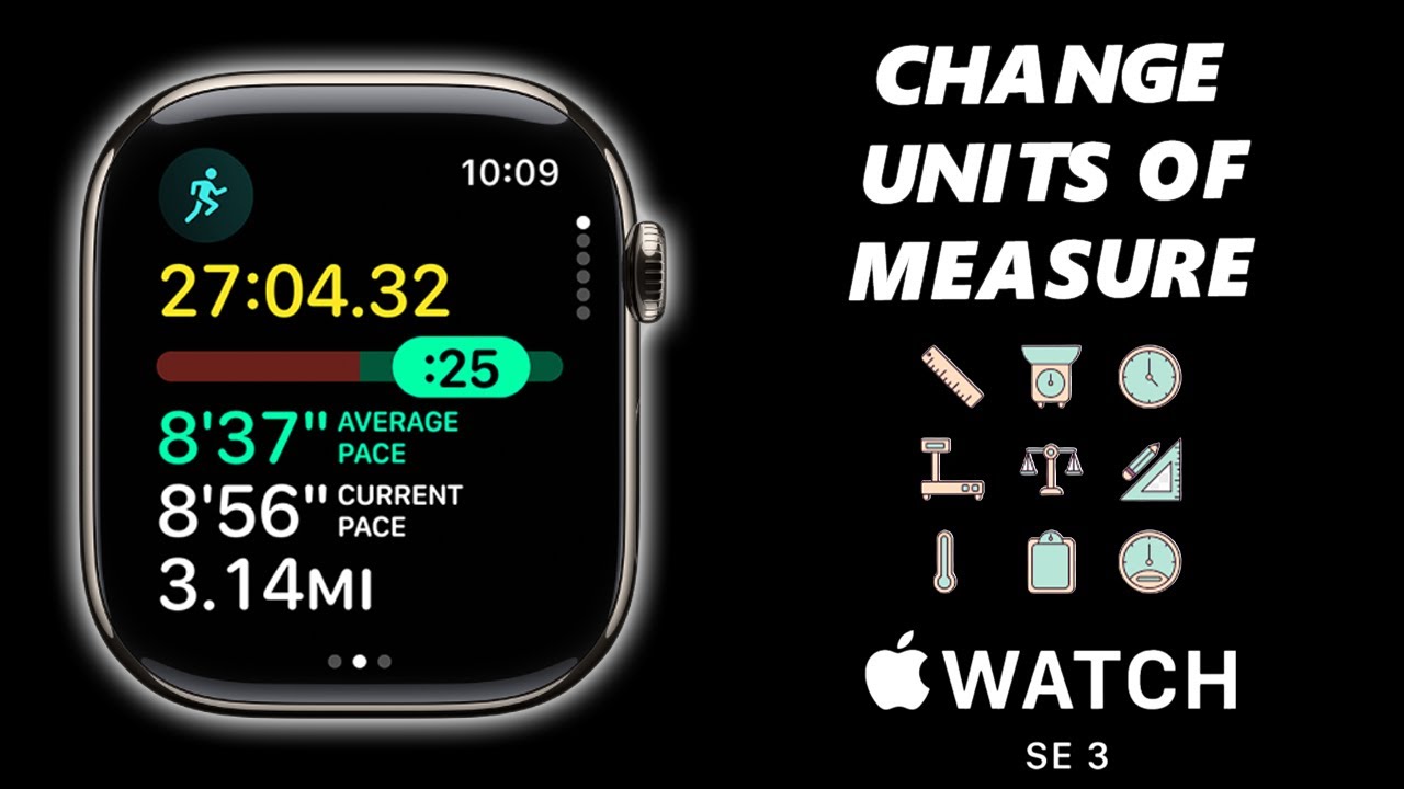 How To Change Workouts Units Of Measurements On Apple Watch SE 3