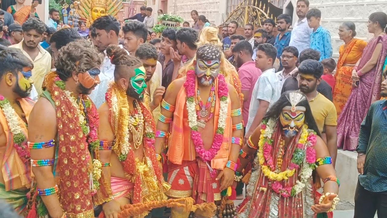 Potharaju dance 2024 | Golconda Bonalu 2024 | Pothuraju dance visuals