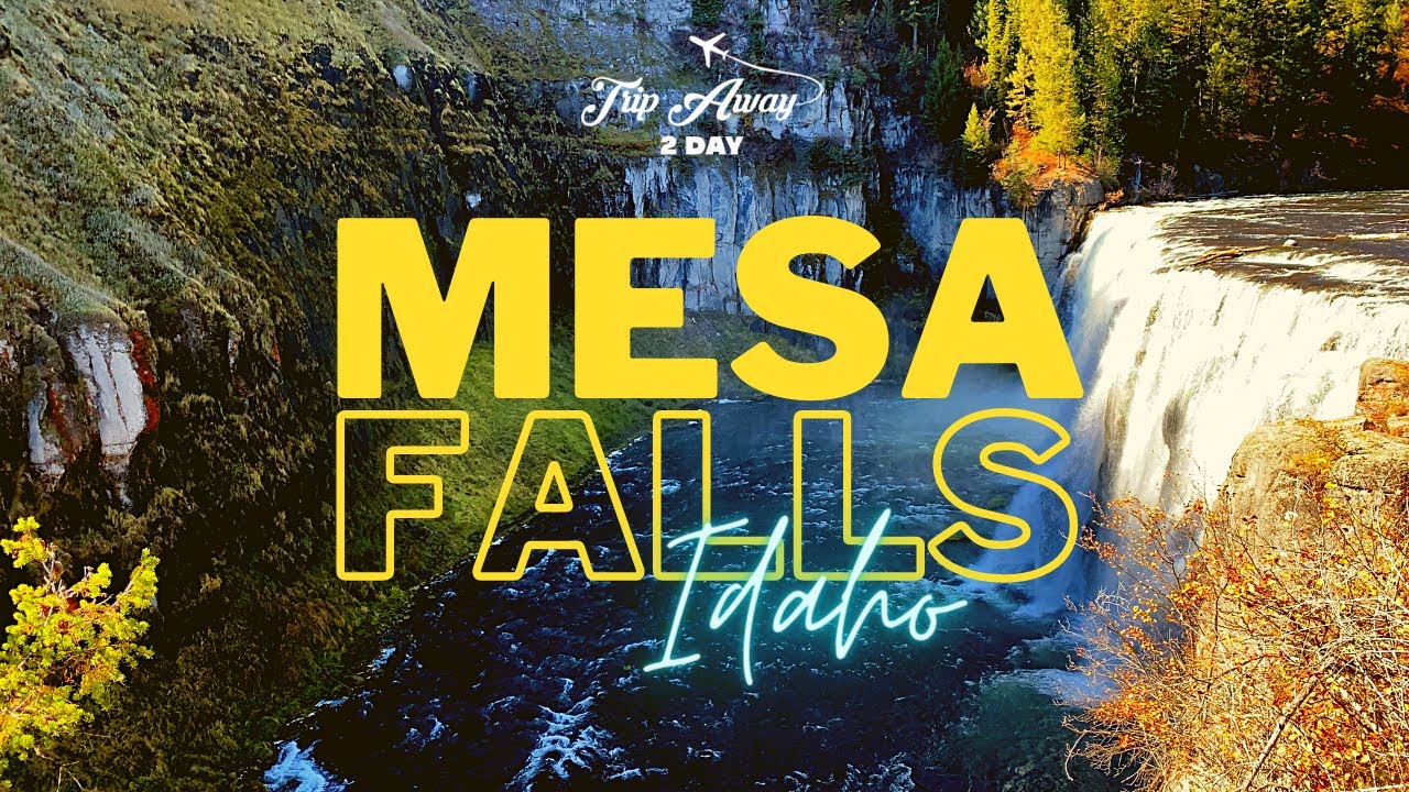 🇺🇸Massive Waterfalls in IDAHO: Mesa Falls