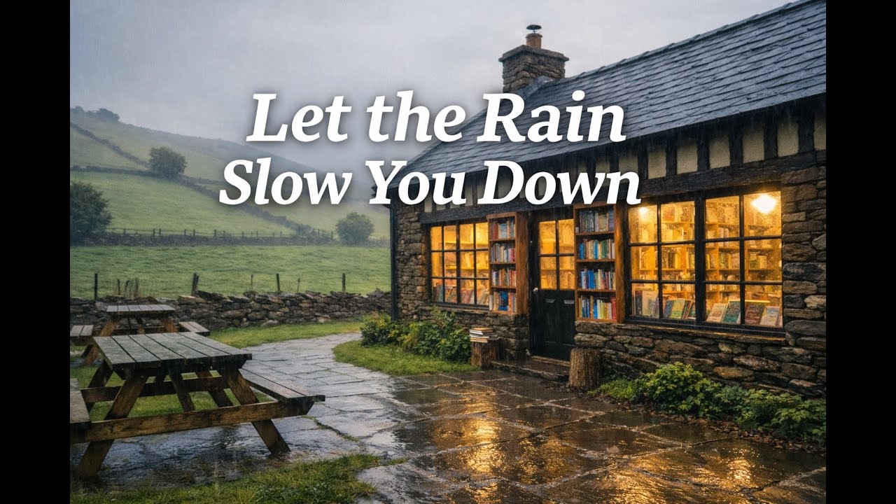 Rainy Cottage in the Hills | Gentle Rain, Birds & Ethereal Music for Deep Relaxation#stressrelief