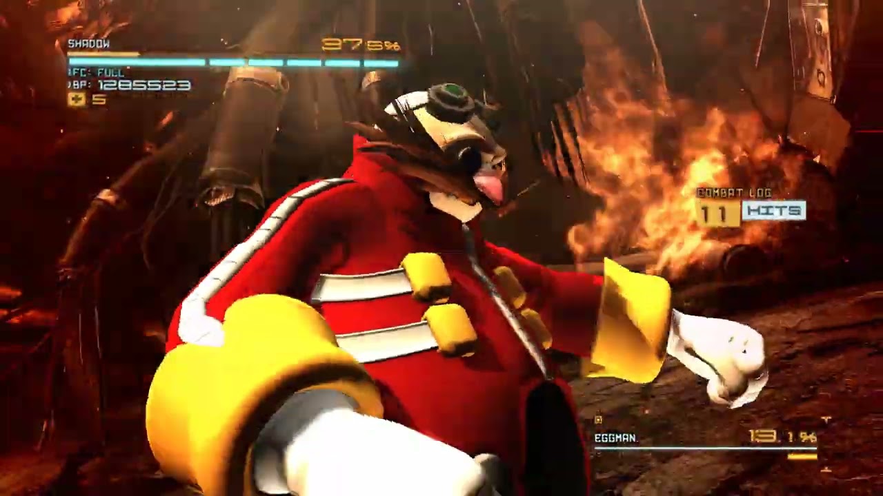 Shadow vs Eggman in MGR (All Hail Shadow over It Has To Be This Way)