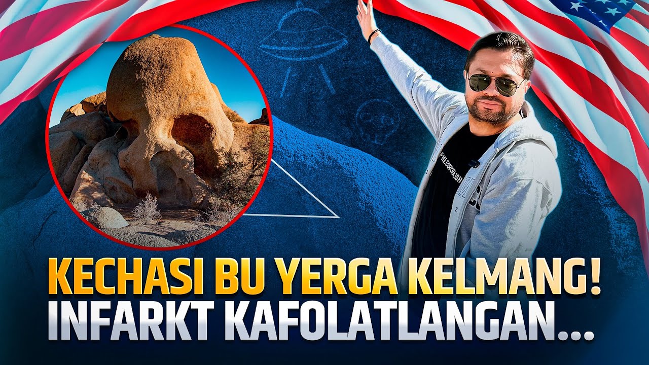 Kaliforniya Cho‘lidagi Sirli Bosh Suyagi