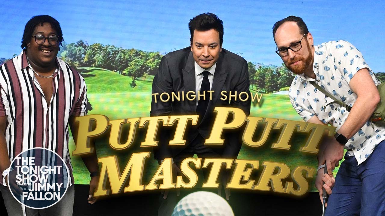 Tonight Show Putt Putt Masters | The Tonight Show Starring Jimmy Fallon