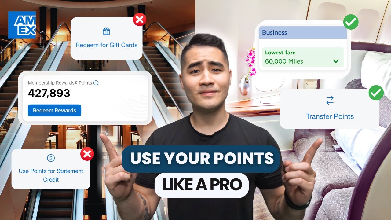 How To Maximize Your Amex Points | Book Business/First Class Seats Like a Pro