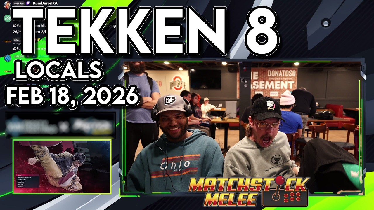 Tekken 8 CFG Locals Feb 18, 2026 ☆Time Stamped☆