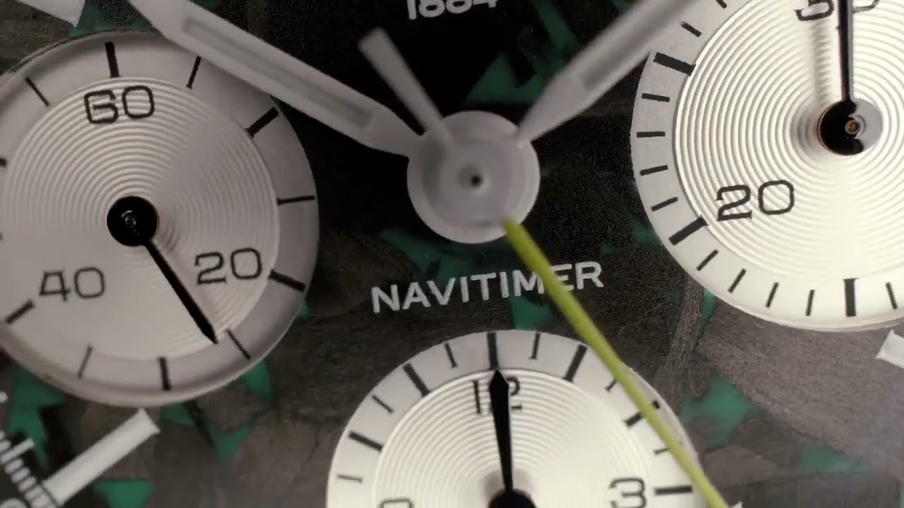 Breitling and Aston Martin  Navitimer  Navitimer B01 43 Aston Martin Aramco Formula One™ Team