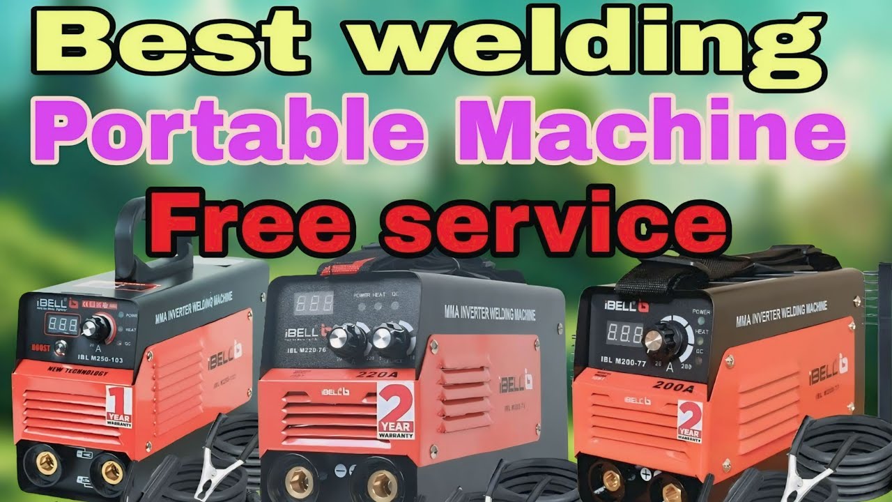 Best welding machine ! Ibell welding machine Portable and #best lightweight welding machine