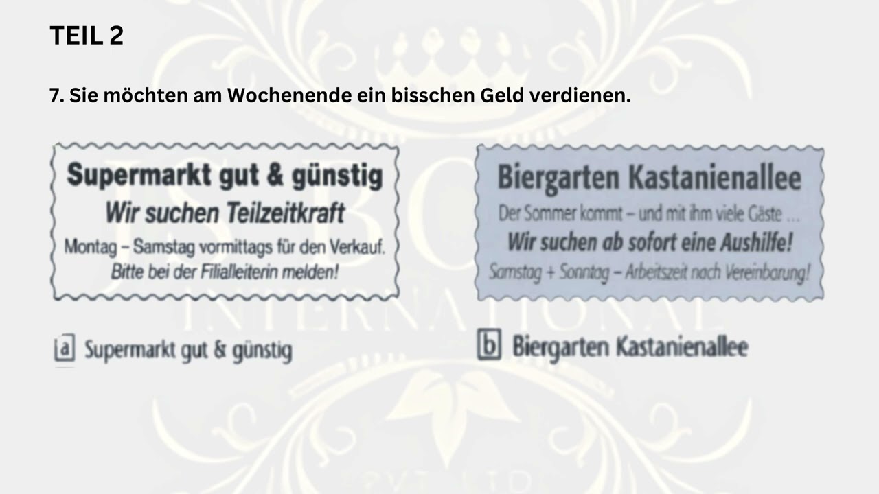 A1 Lesen 2024-2025 Latest A1 new Pattern |&Uuml;bungstest| #a1  #pr&uuml;fungsvorbereitung #pr&uuml;fung