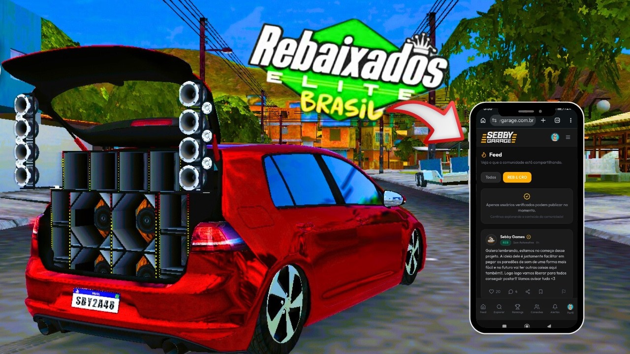 CHEGOU UMA NOVA REDE SOCIAL PARA A COMUNIDADE DO REBAIXADOS ELITE BRASIL