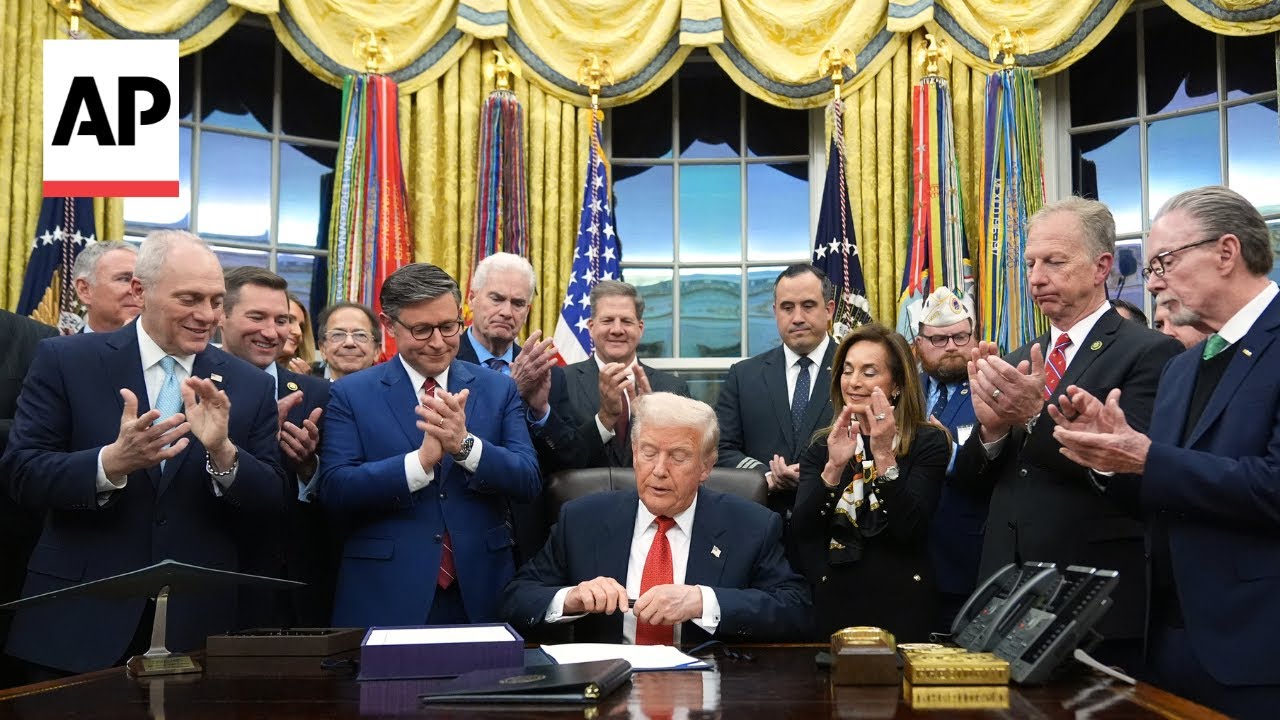 Trump signs government funding bill, ending shutdown
