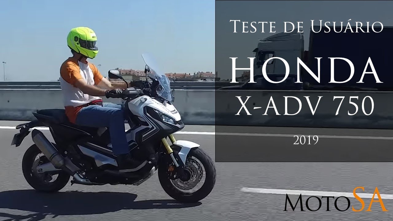 HONDA X-ADV 750 - Teste de Usuário para Usuário